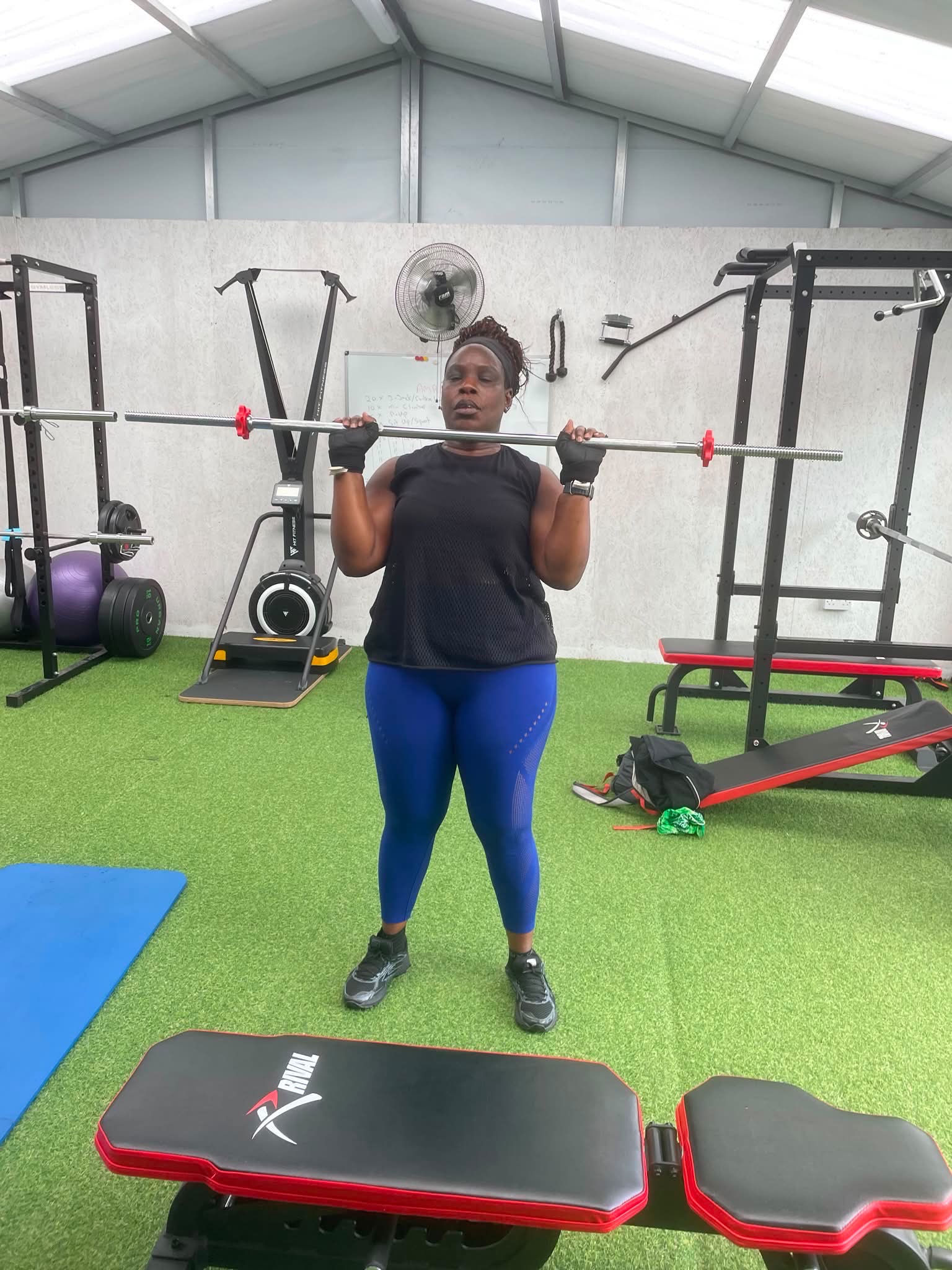 Debola before attending Bootcamp Wild Atlantic Way